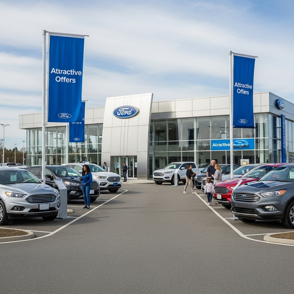 Odkryj atrakcyjne oferty na samochody Ford w salonach dealerskich