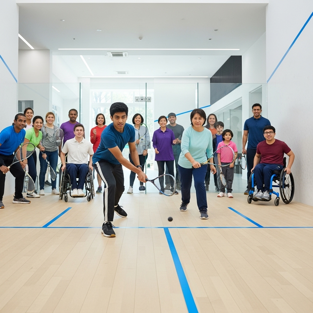Squash: sport dla każdego