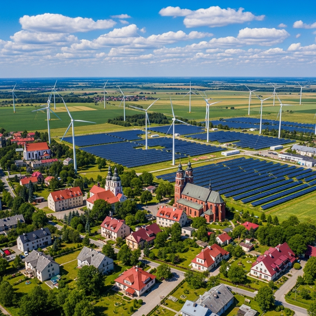 Jak Polska przechodzi na zieloną energię
